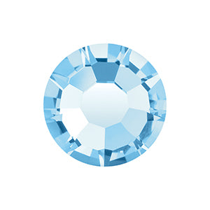 (per stuk) Birthstones Maart Preciosa aquamarine blue - SS16 4mm