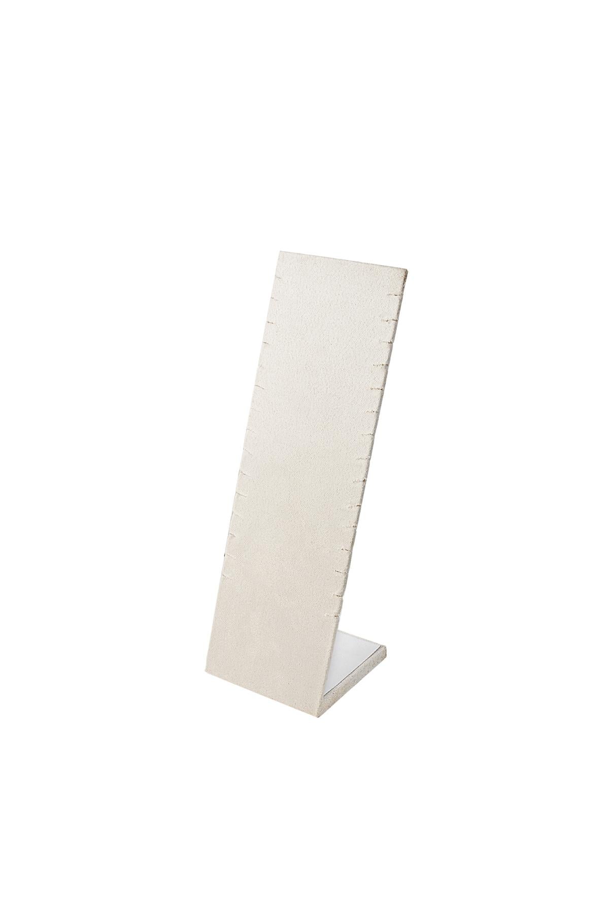 Sieraden display 15 armbanden off white - 27x8,5cm