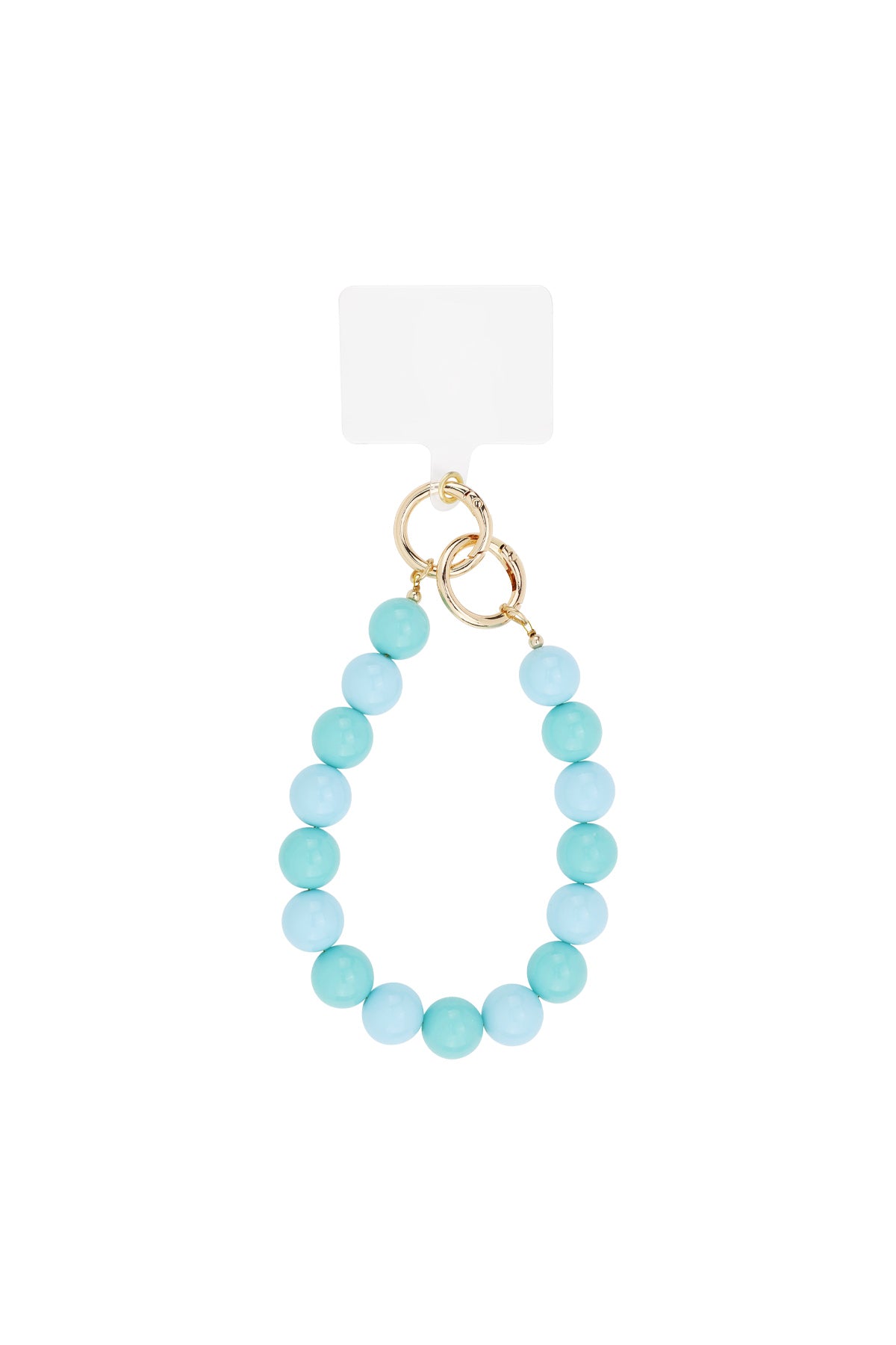 (per stuk) Telefoonkoord candy blauw