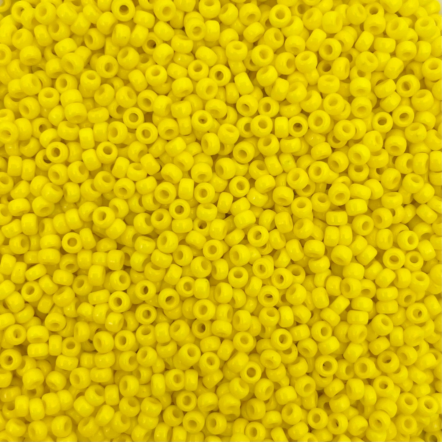 5gram Miyuki rocailles 8/0 (3mm) Opaque yellow - 404