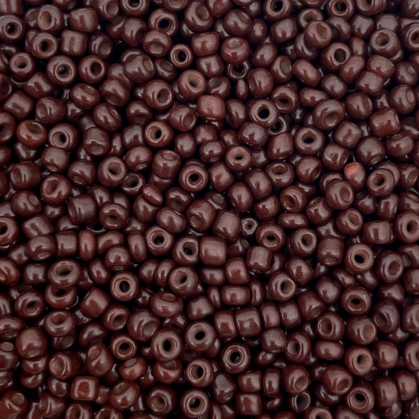 7gram Rocailles kralen koffiebruin - 3mm