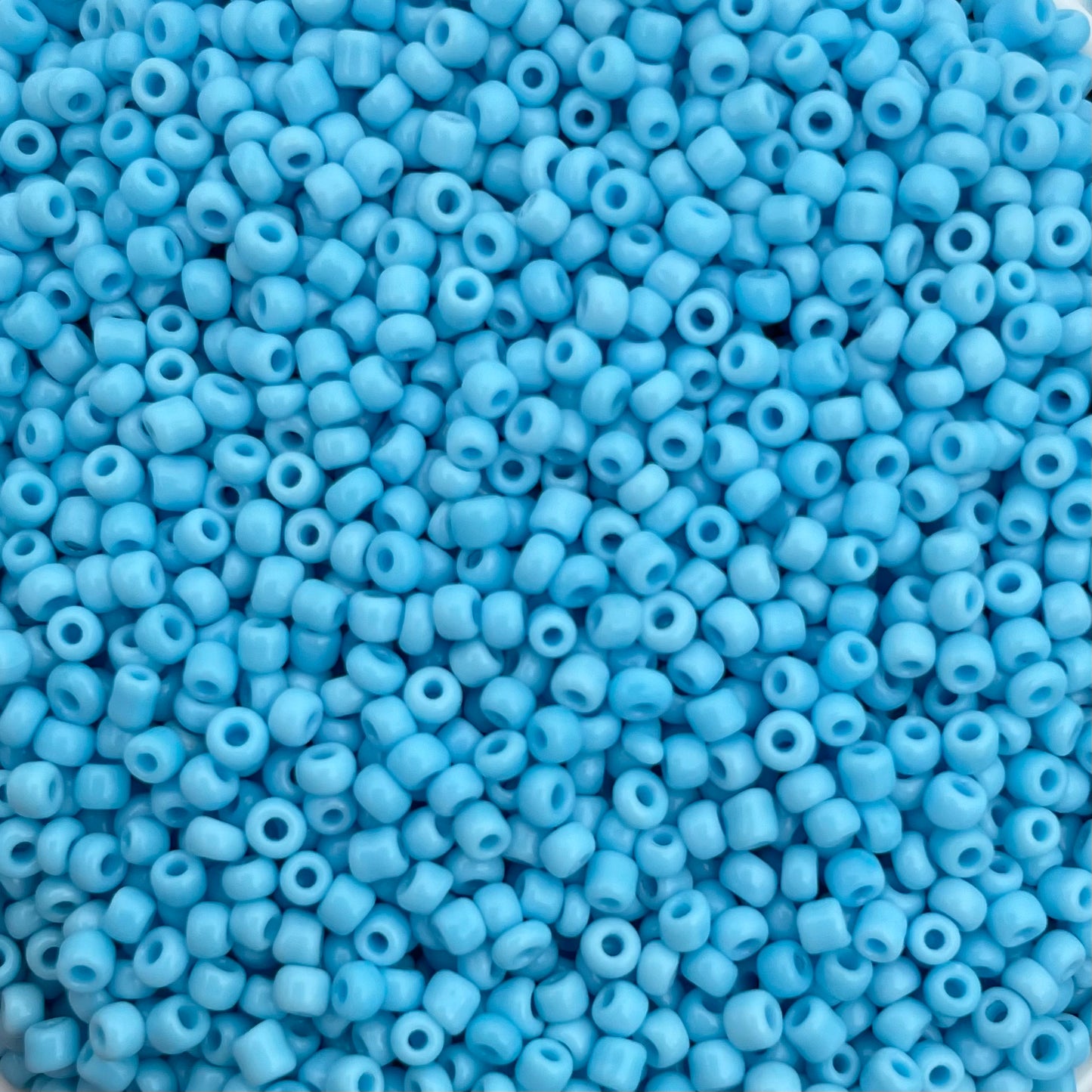 7gram Rocailles kralen hemelsblauw - 2mm