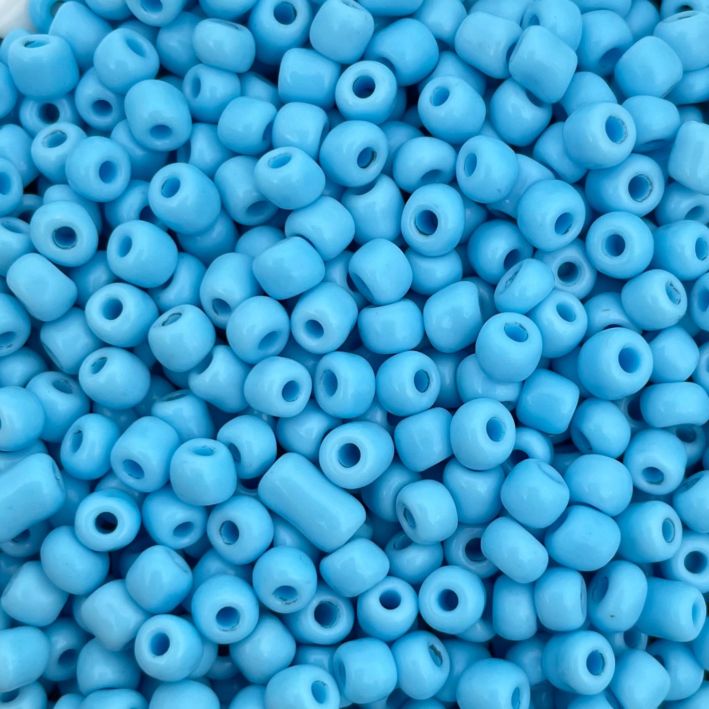 7gram Rocailles kralen hemelsblauw - 4mm