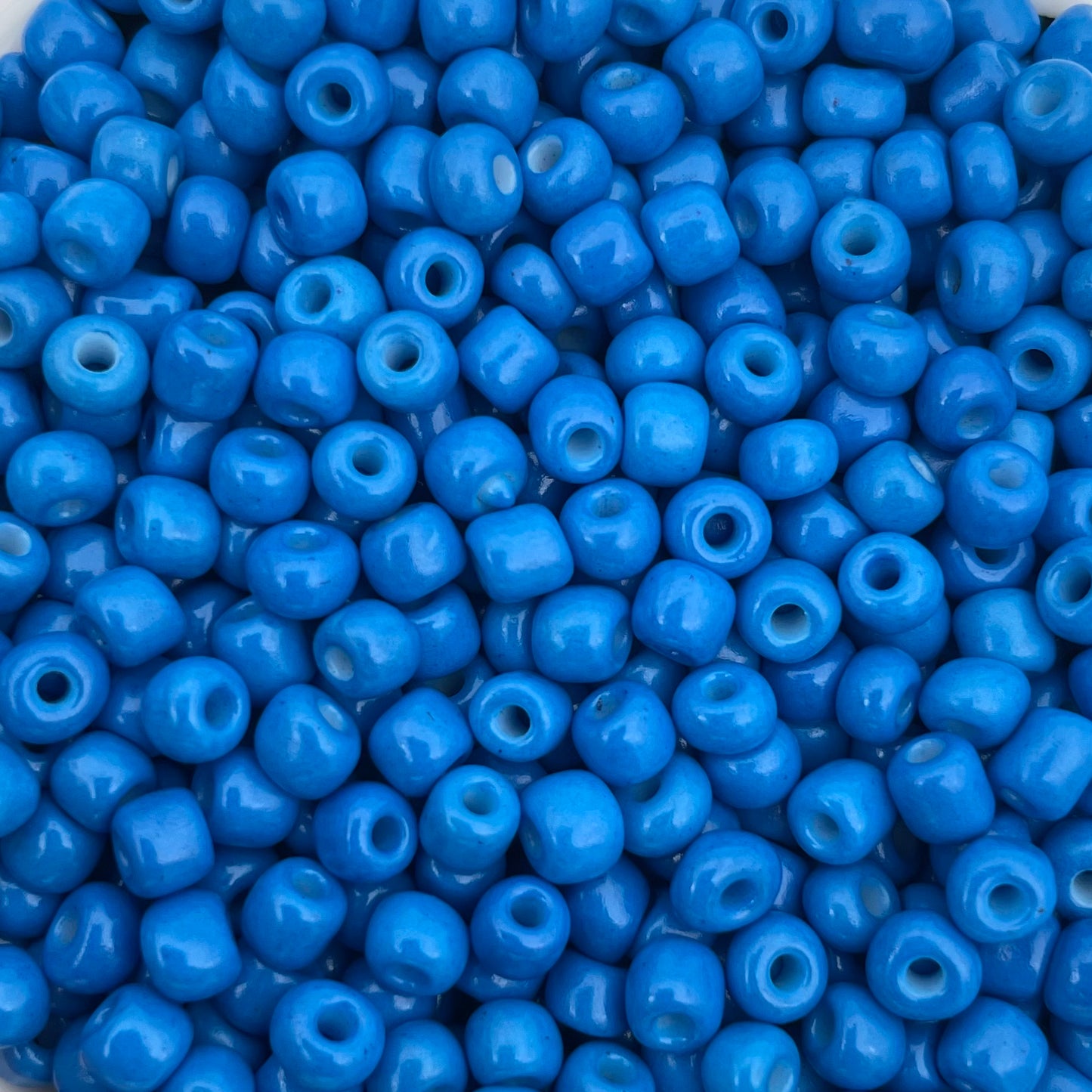 7gram Rocailles kralen koningsblauw - 4mm