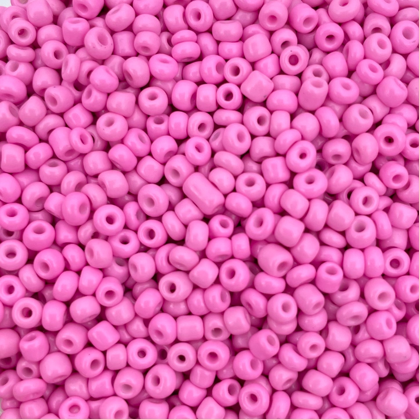 7gram Rocailles kralen roze - 3mm
