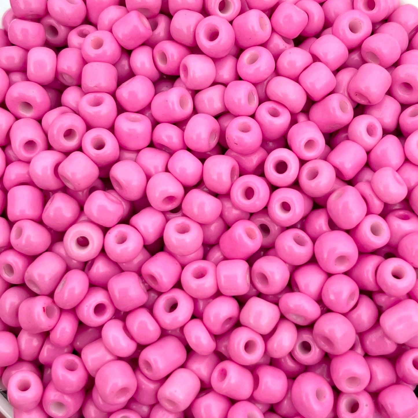 7gram Rocailles kralen roze - 4mm