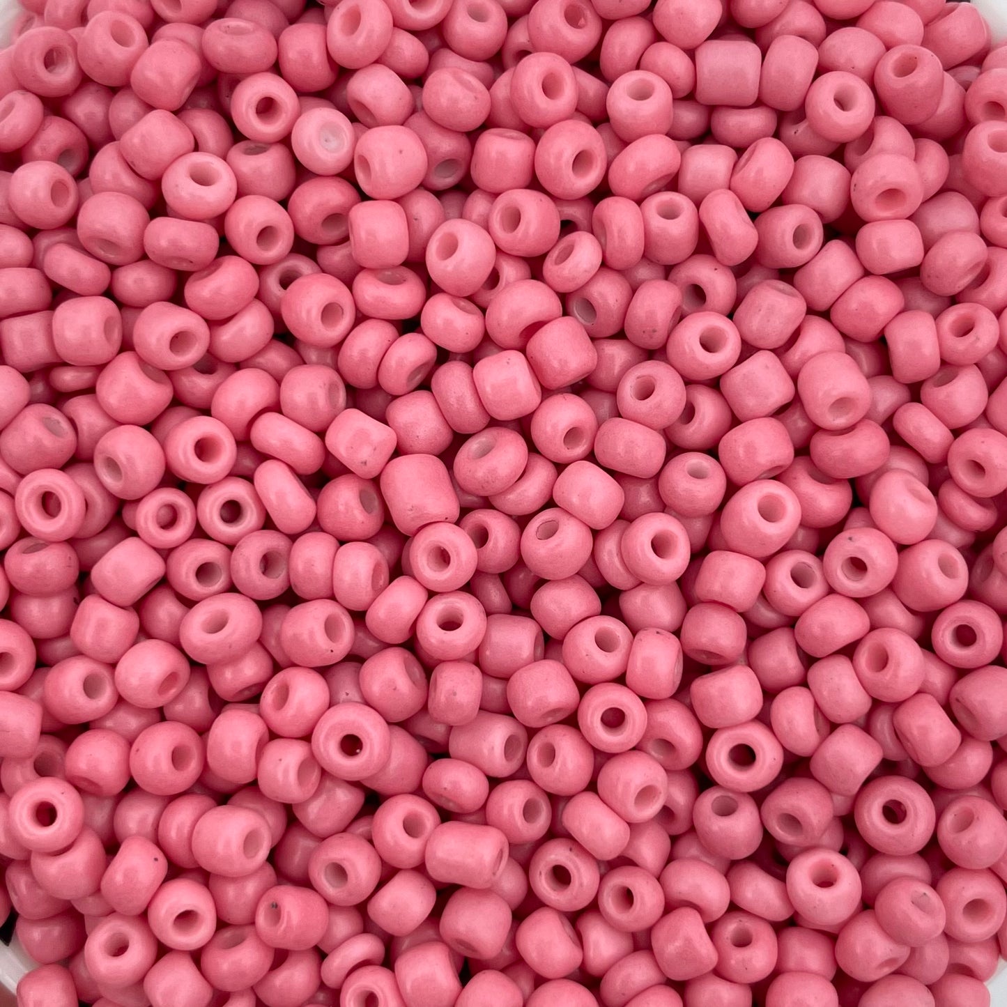 7gram Rocailles kralen watermeloen roze - 3mm