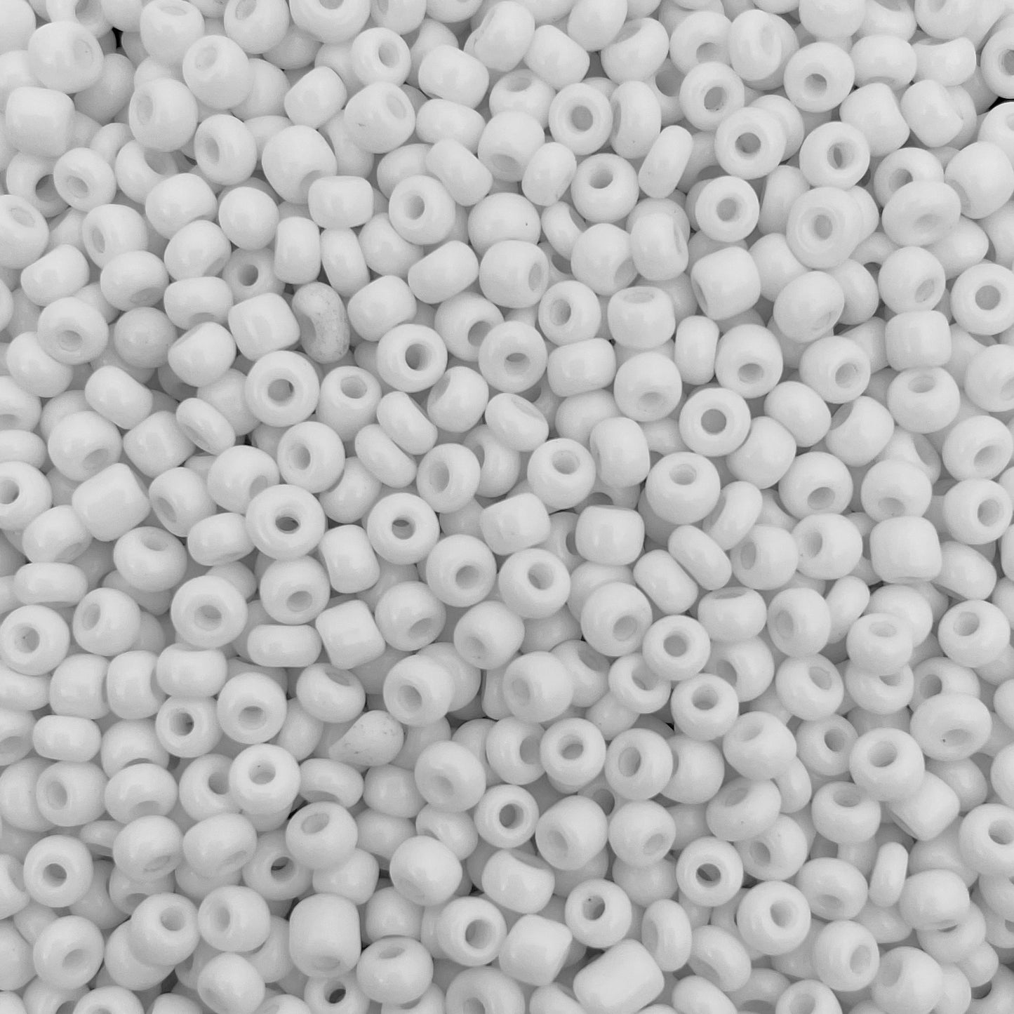 7gram Rocailles kralen wit - 3mm