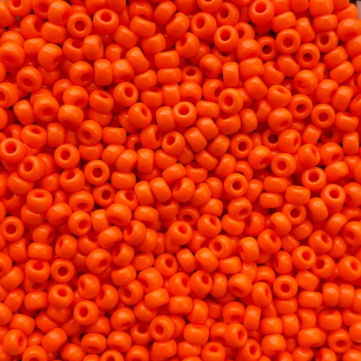 5gram Miyuki Rocailles 8/0 (3mm) Opaque orange - 8-406