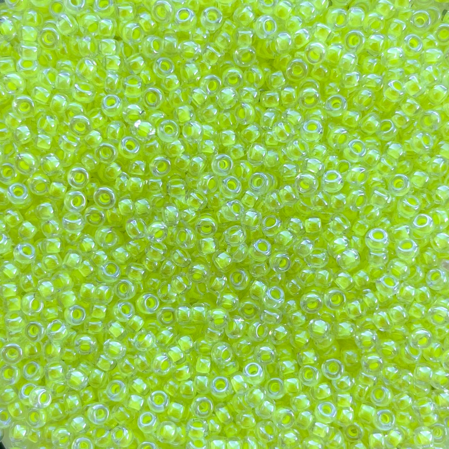 5gram Miyuki Rocailles 11/0 (2mm) Luminous yellow - 11-1119