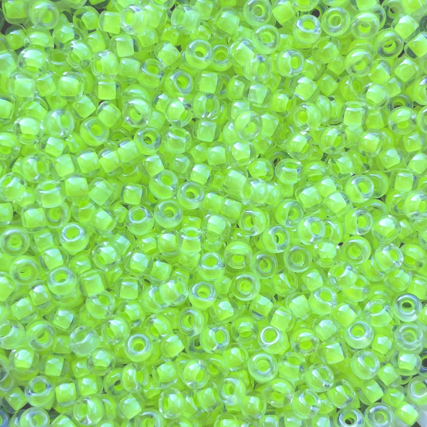 5gram Miyuki Rocailles 8/0 (3mm) Luminous yellow - 8-1119