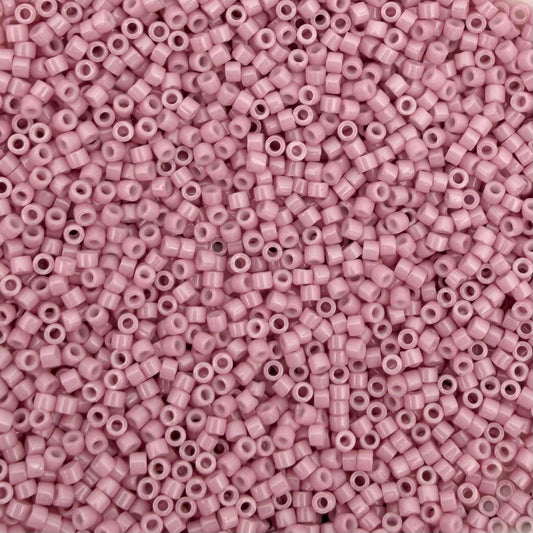 3gram Miyuki delica 11/0 Opaque luster antique rose - 210