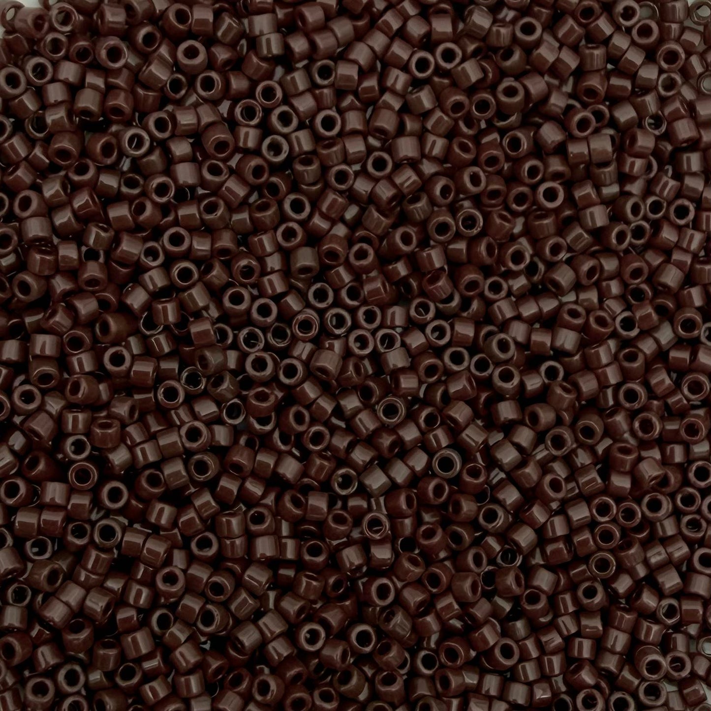 3gram Miyuki delica 11/0 Opaque chocolate - 734