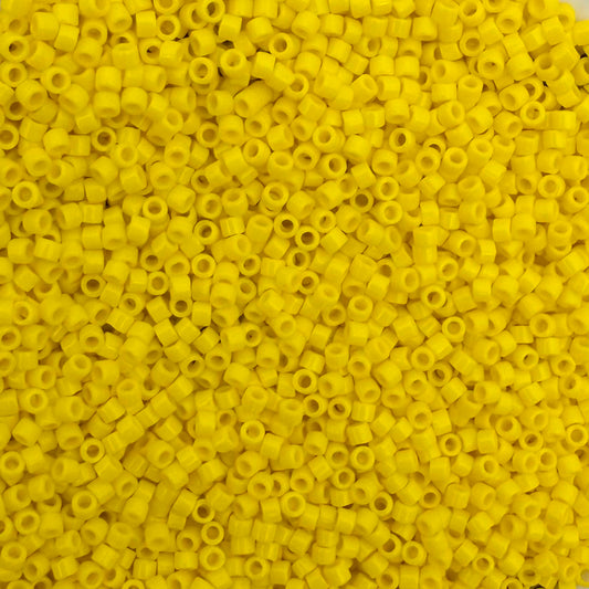 3gram Miyuki delica 11/0 Opaque yellow - 721