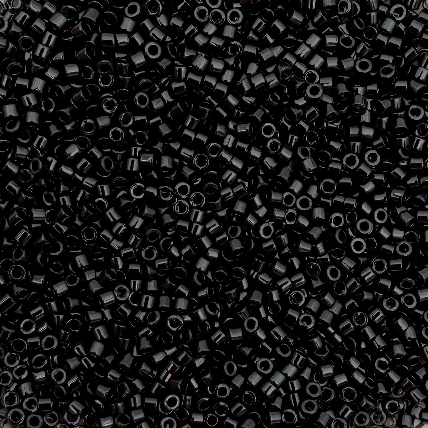 3gram Miyuki delica 11/0 Opaque black - 10