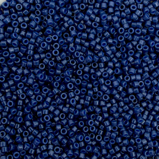 3gram Miyuki delica 11/0 Duracoat opaque dyed navy - 2143