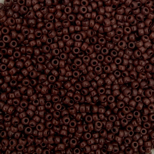 3gram Miyuki delica 11/0 Opaque chocolate - 409