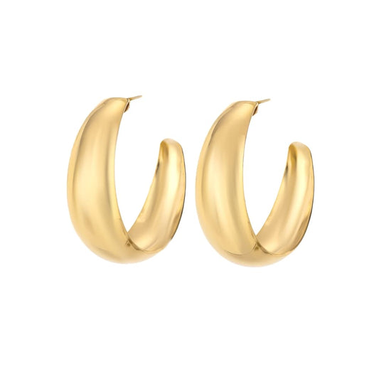 Darling hoops oorbel goud