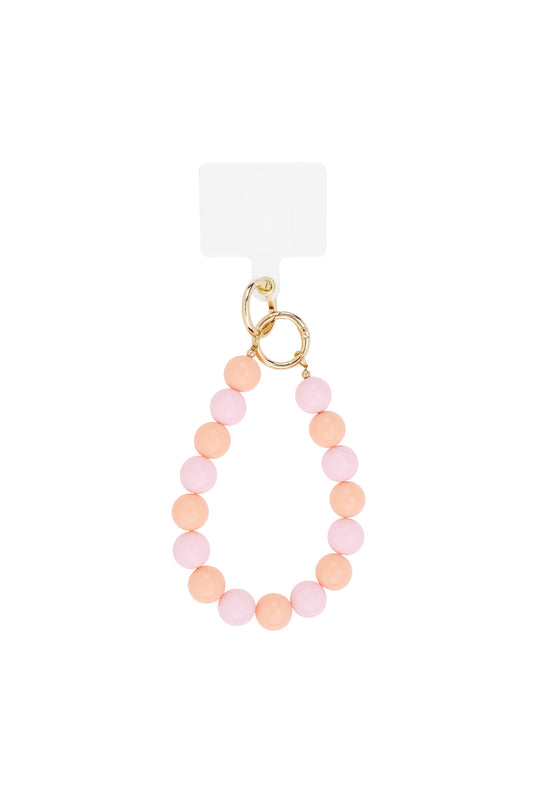 (per stuk) Telefoonkoord candy licht roze