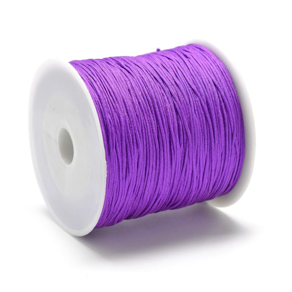 5 meter rol Macramé draad paars - 0,8mm