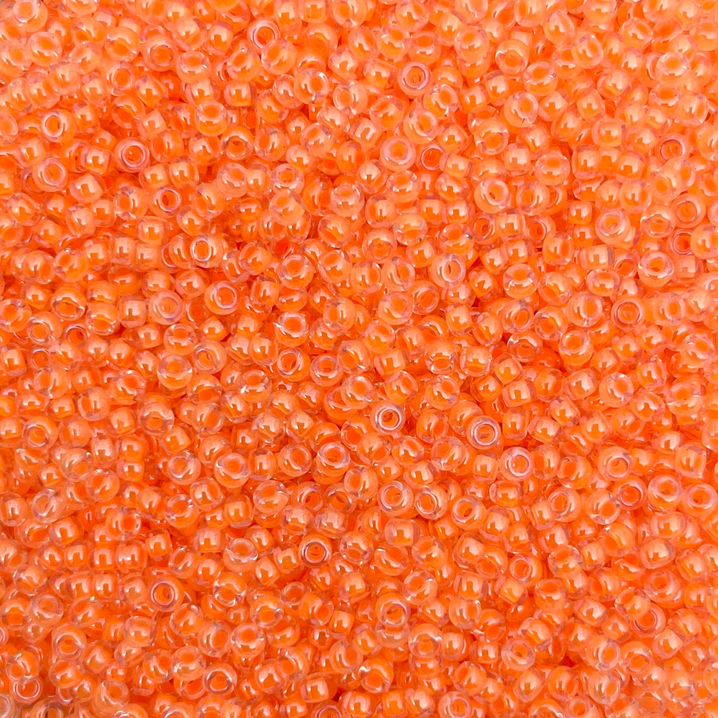 5gram Miyuki rocailles 11/0 (2mm) Luminous soft orange - 4298