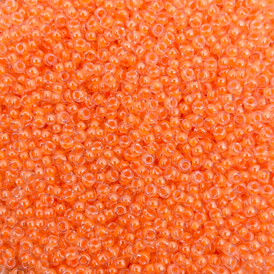 5gram Miyuki rocailles 11/0 (2mm) Luminous soft orange - 4298