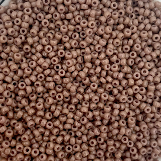 5gram Miyuki rocailles 11/0 (2mm) Duracoat opaque beige - 4455