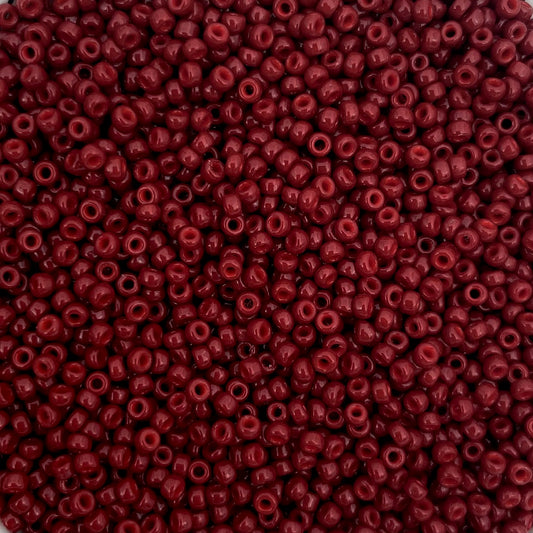 5gram Miyuki rocailles 11/0 (2mm) Duracoat opaque jujube - 4469