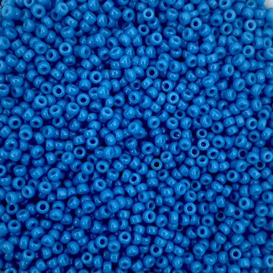 5gram Miyuki rocailles 11/0 (2mm) Duracoat opaque delphinium - 4484