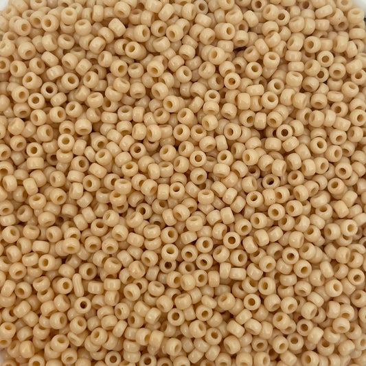 5gram Miyuki rocailles 11/0 (2mm) Opaque pear - 493