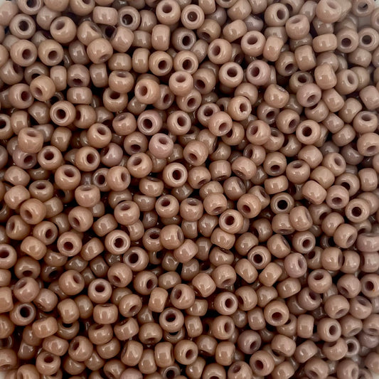 5gram Miyuki rocailles 8/0 (3mm) Duracoat opaque beige - 4455