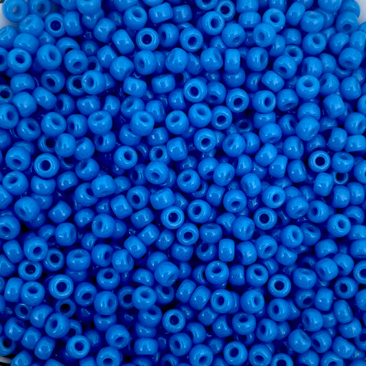 5gram Miyuki rocailles 8/0 (3mm) Duracoat opaque delphinium - 4484