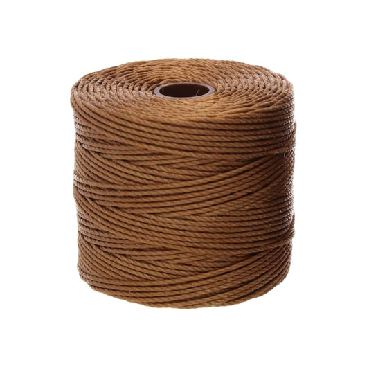 70 meter S-Lon koord Tex 210 bruin - 0,5mm