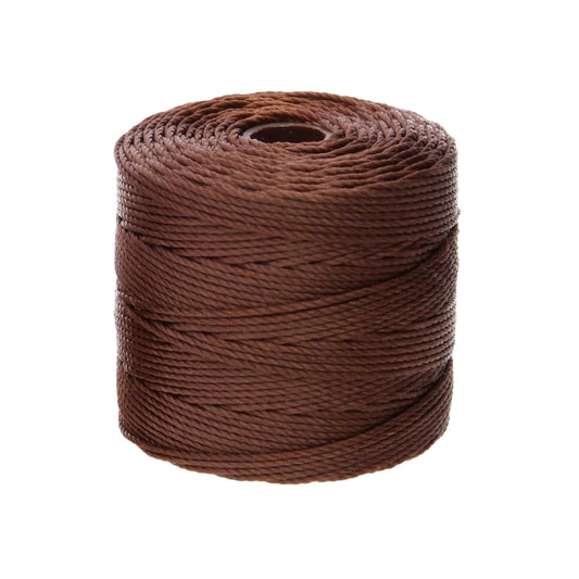70 meter S-Lon koord Tex 210 koffiebruin - 0,5mm