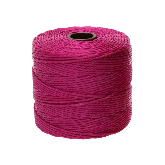 70 meter S-Lon koord Tex 210 magenta roze - 0,5mm