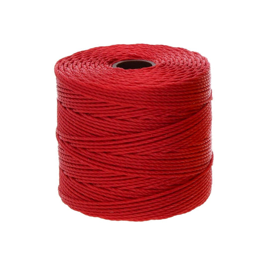 70 meter S-Lon koord Tex 210 rood - 0,5mm