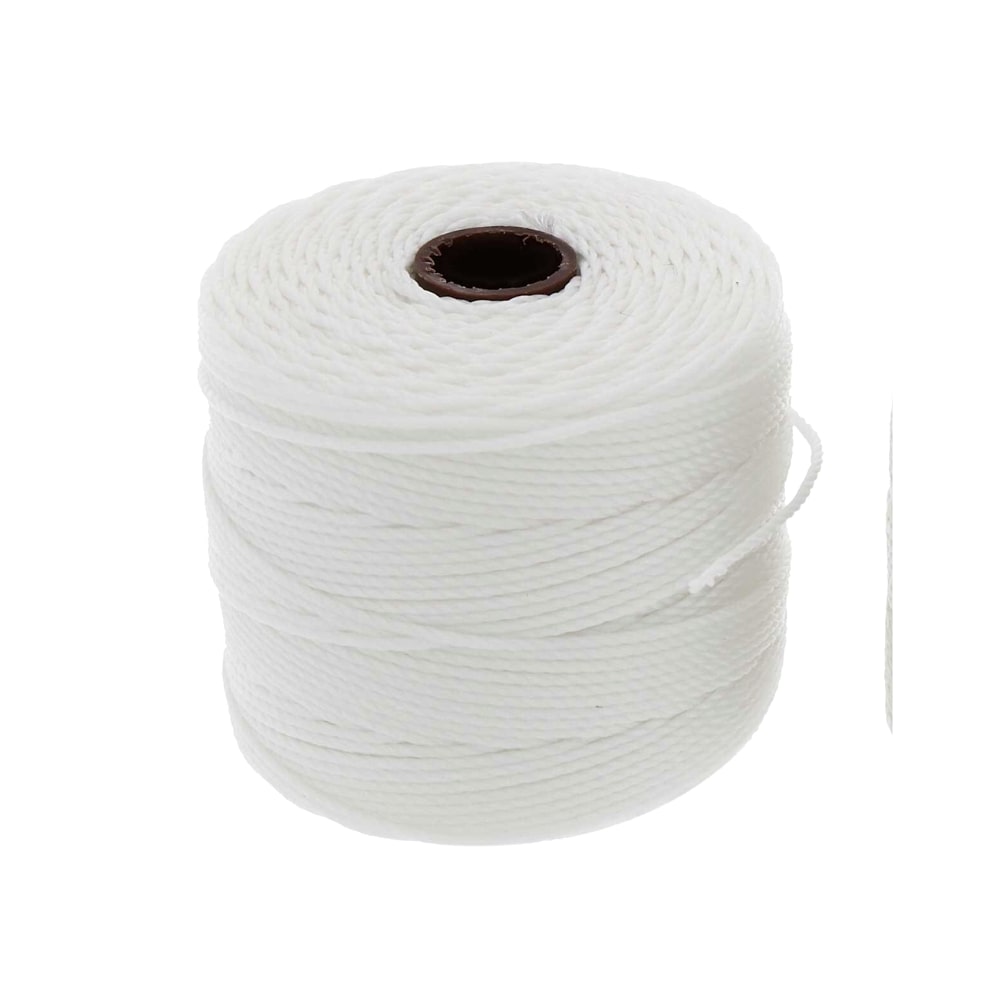 70 meter S-Lon koord Tex 210 wit - 0,5mm