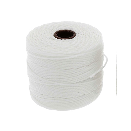 70 meter S-Lon koord Tex 210 wit - 0,5mm