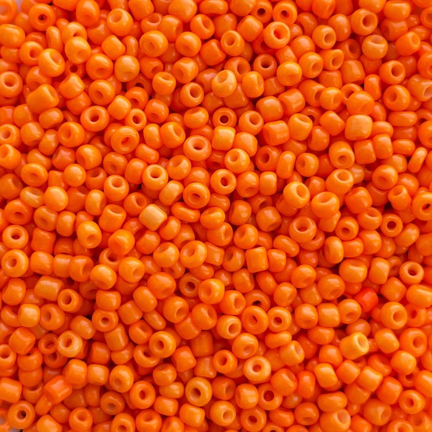 7gram Rocailles kraal oranje - 2mm